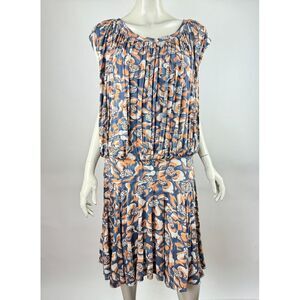 Daily Practice‎ Drop Waist Short Dress Women 3X  Lined Stretch Short Sleeve